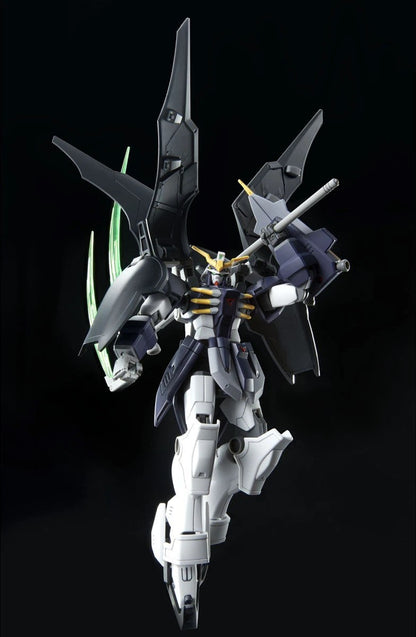 HGAC Deathscythe Hell assembled model kit in a action pose