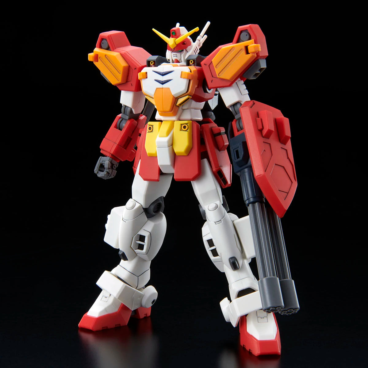 HGAC Gundam Heavyarms Custom assembled model kit - front view