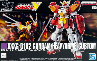 HGAC Gundam Heavyarms Custom model kit box art