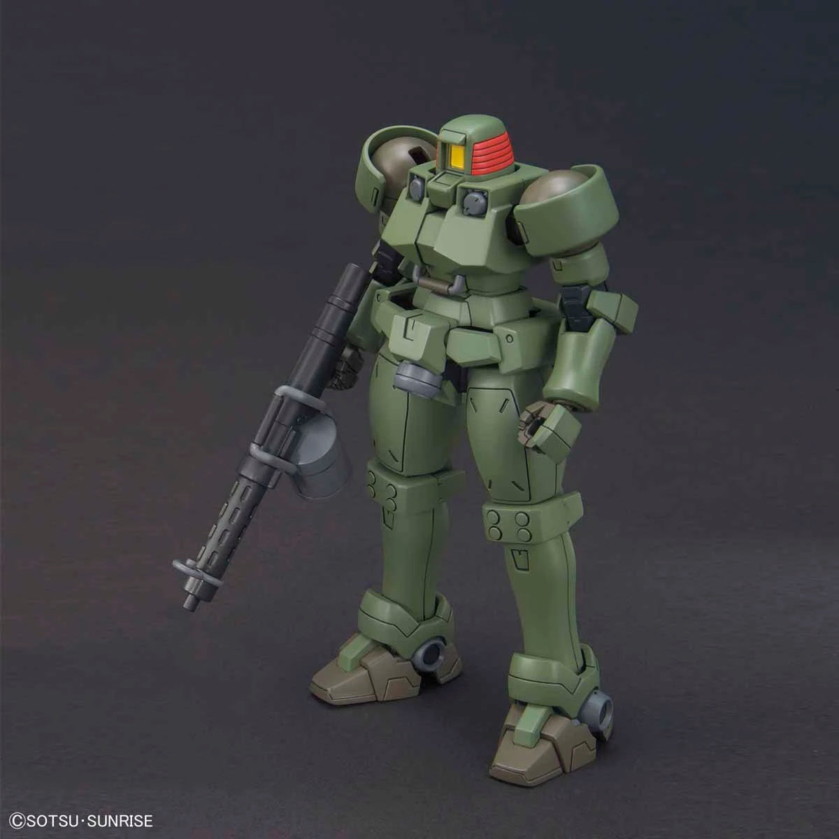 HG Leo model kit angled view