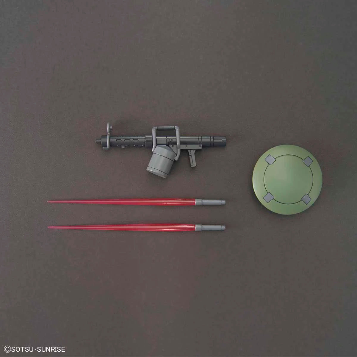 HG Leo model kit accessories