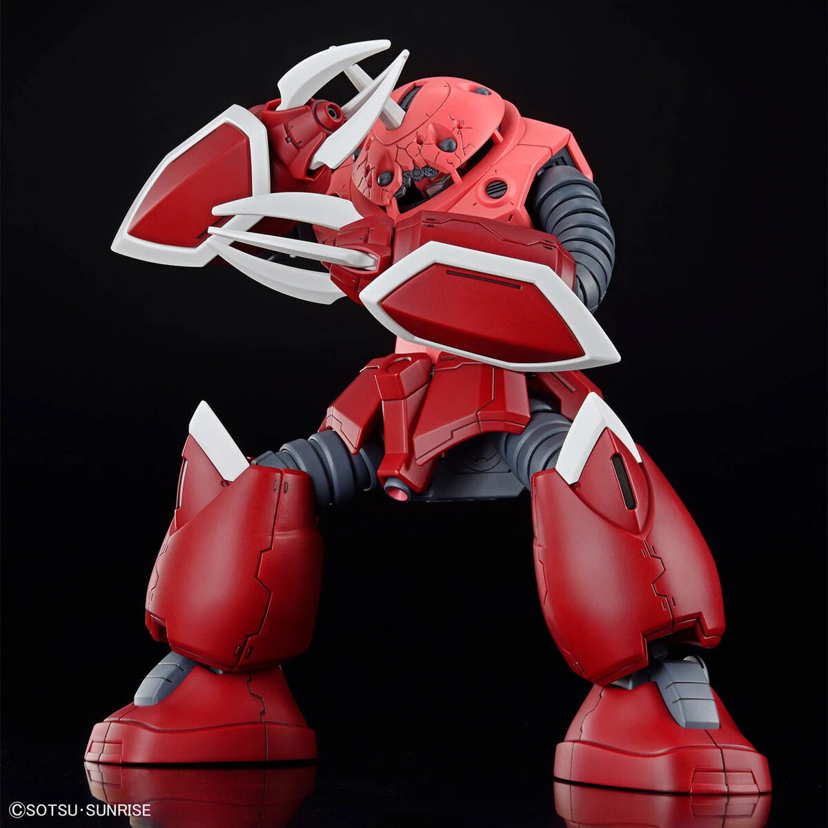 HG Z'Gok (Seed Freedom Version) assembled model kit with damaged head part attached