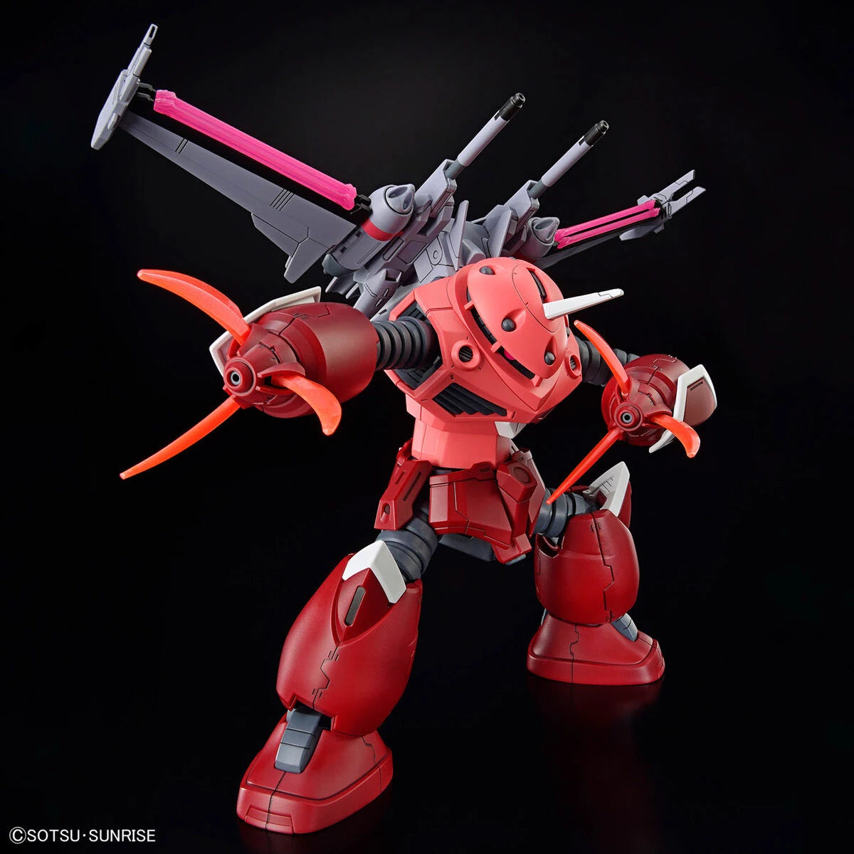 HG Z'Gok (Seed Freedom Version) assembled model kit - attack pose