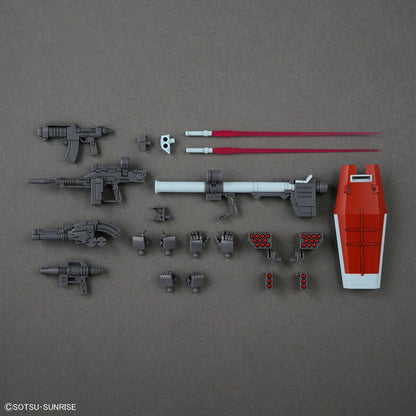 HG GM (Shoulder Cannon/ Missle Pod) Gundam Model Kit weapon load out