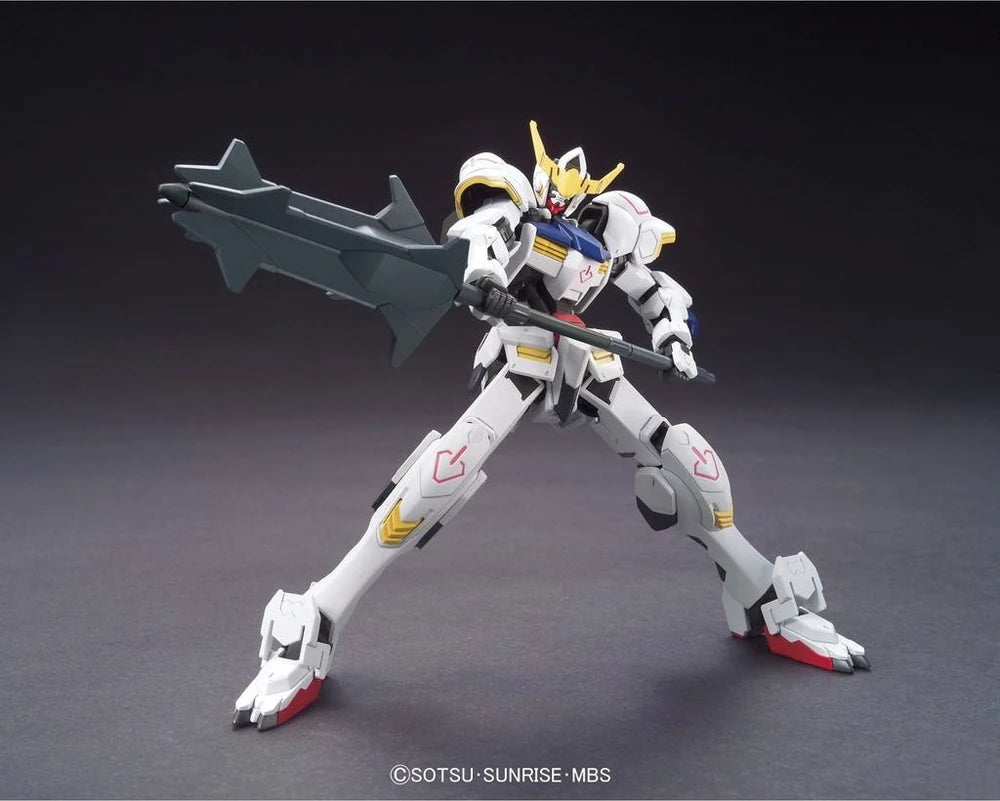 HG Gundam Barbatos assembled model kit 2nd action pose with mace