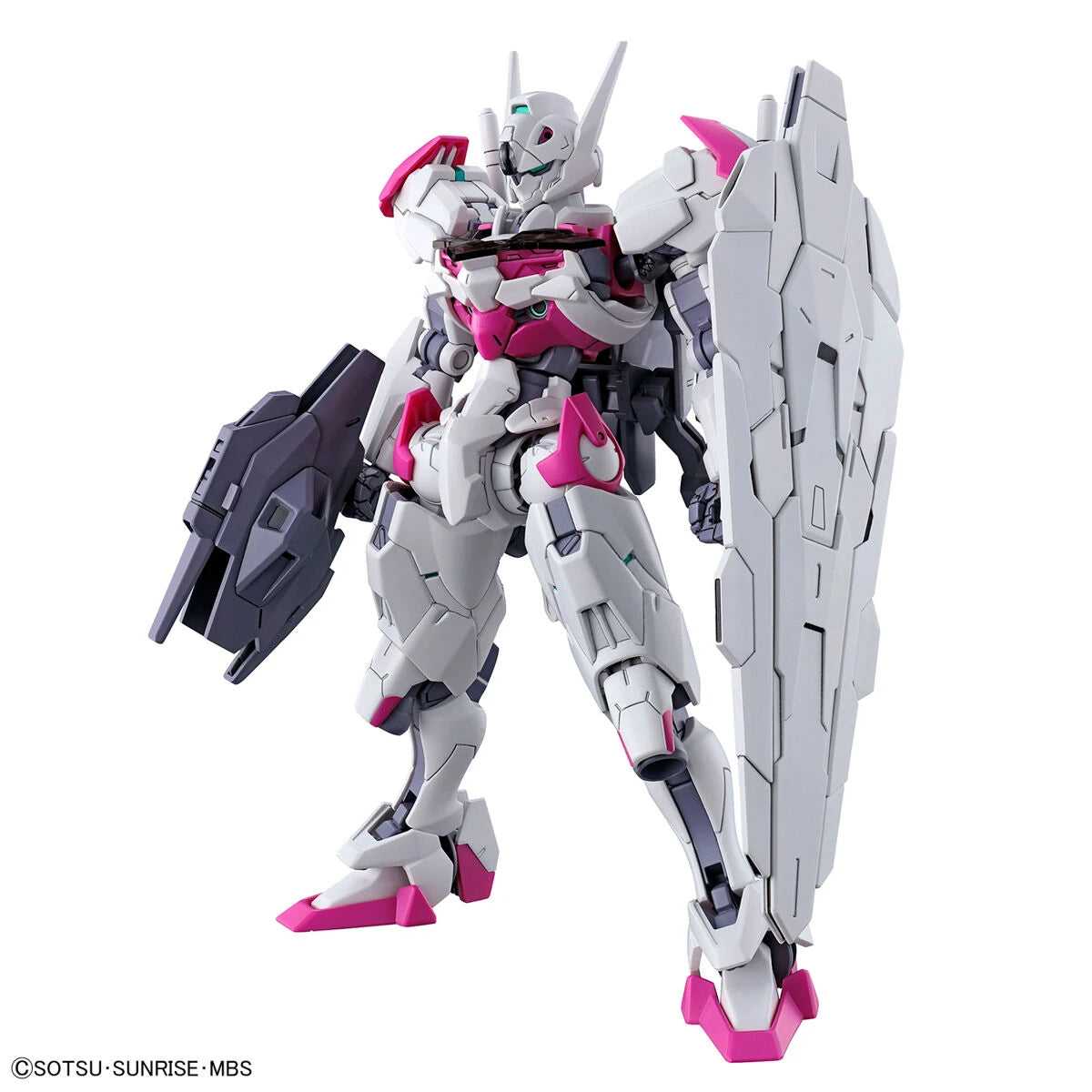 HG Gundam Lfrith model kit front view
