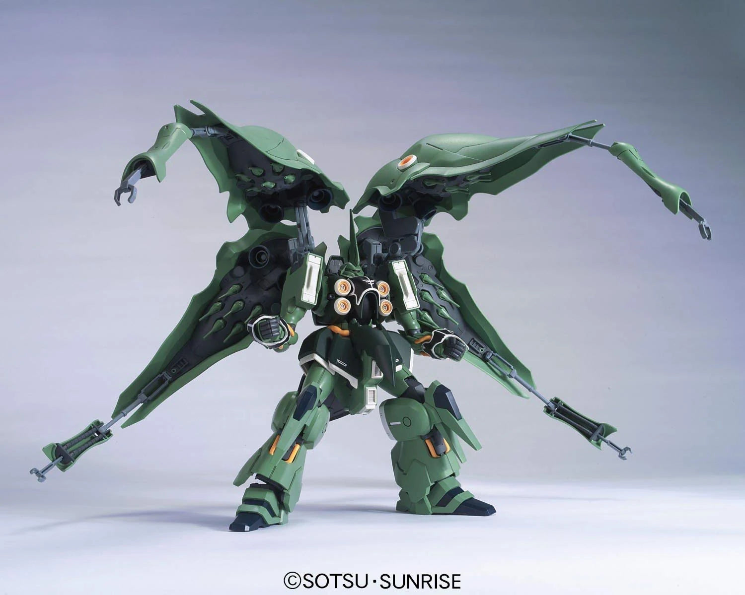 HG Kshatriya Gundam Model Kit showing off hidden arms