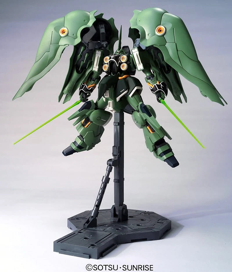 HG Kshatriya Gundam Model Kit with beam sabers out
