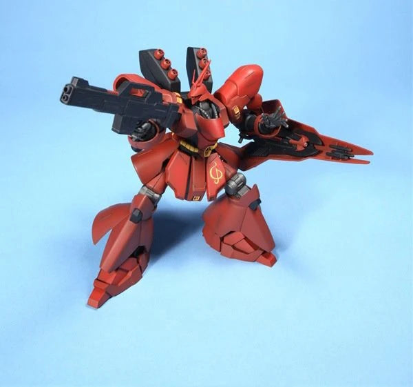HG Sazabi Gundam Model Kit with beam shot rifle