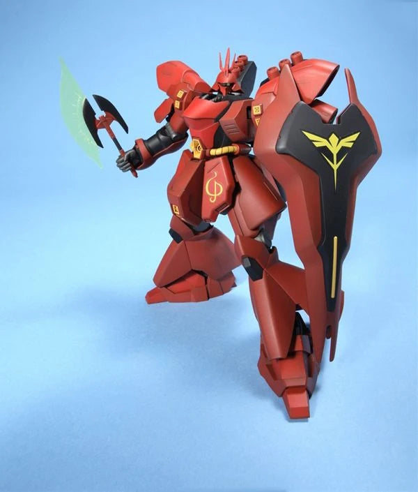 HG Sazabi Gundam Model Kit with beam tomahawk