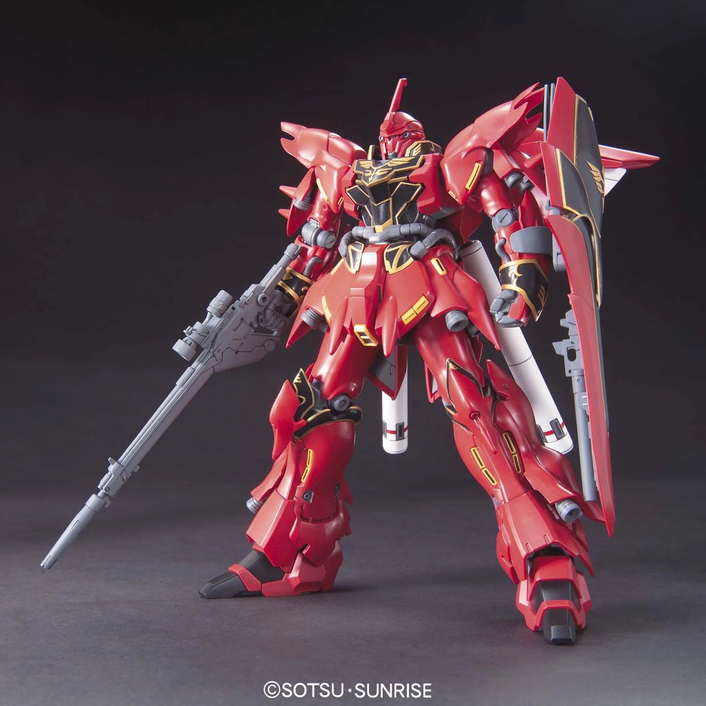 HG Sinanju Gundam Model Kit front view