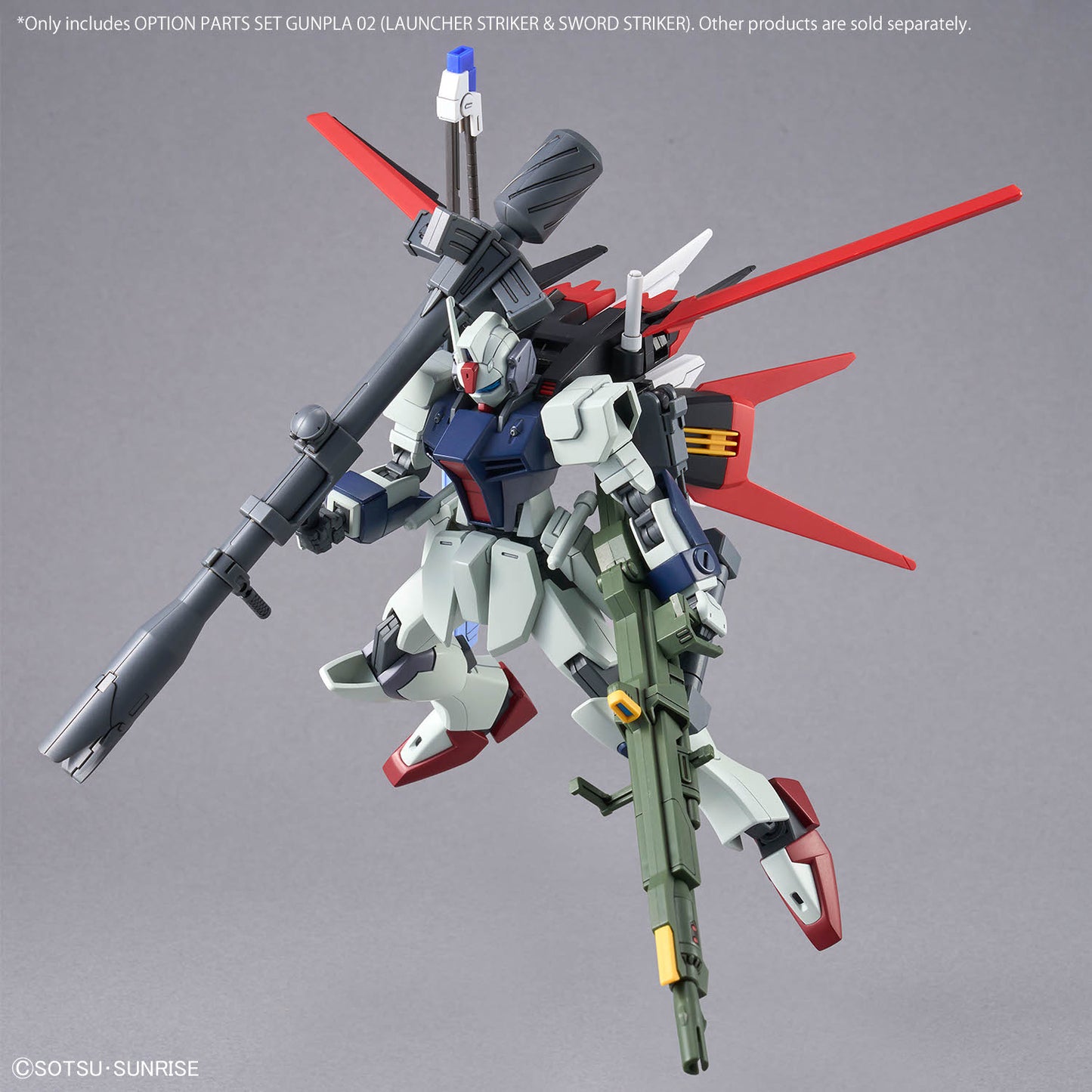 Option Parts Set Gunpla 02 Launcher and Sword Striker model kit 1/144