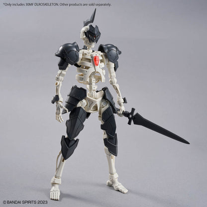 Assembled 30MF DLROskeleton model kit equipped with sold separately armour
