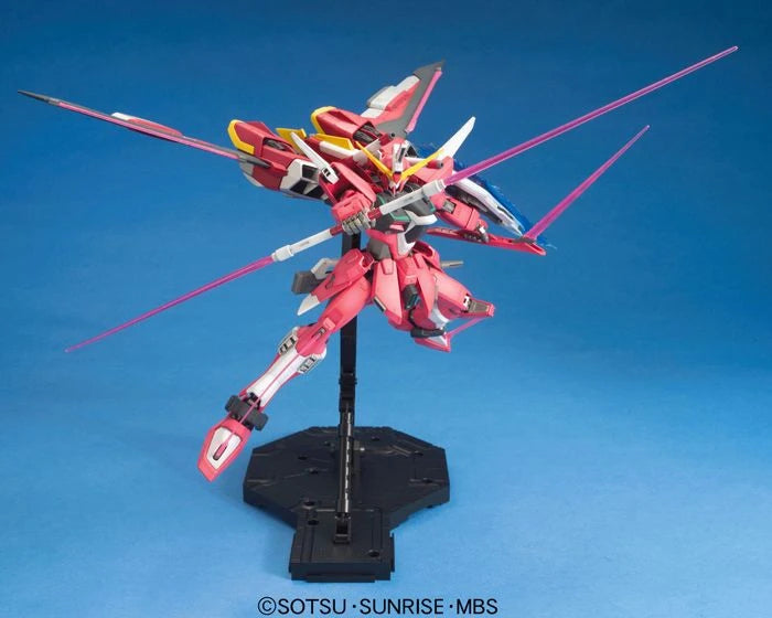 MG Infinite Justice Gundam model kit with beam saber