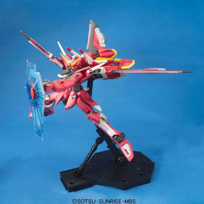 MG Infinite Justice Gundam model kit with shield