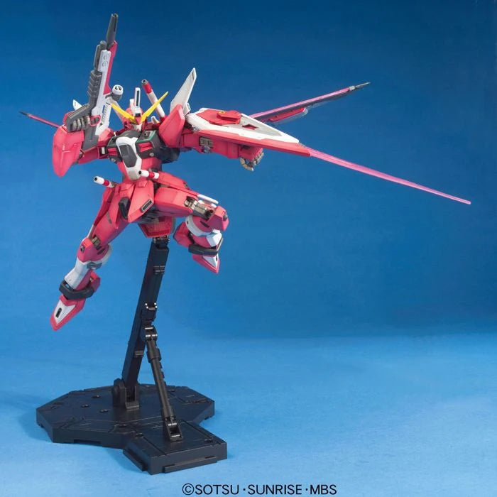 MG Infinite Justice Gundam model kit action pose 1