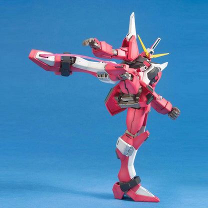 MG Infinite Justice Gundam model kit kicking action