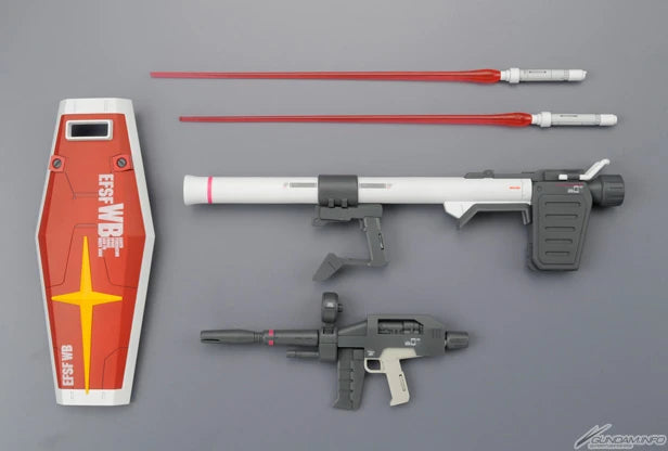 MG RX-78-2 ver. 3.0 Gundam model kit weapons