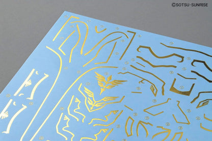 MG Sinanju Animation colour Gundam model kit gold detailing stickers