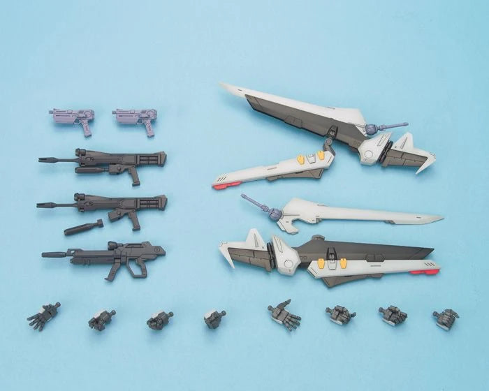 MG Strike Noir Gundam model kit assembled kit weapon loadout and extra hands