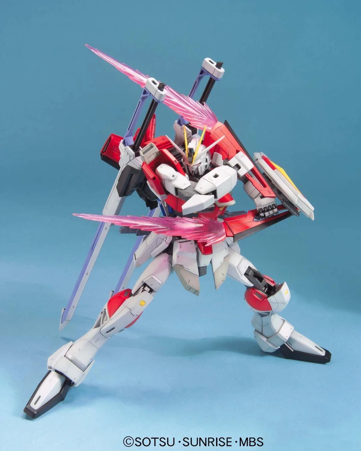 MG Sword Impulse Gundam model kit  action pose 3