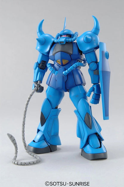 MG Gouf ver. 2.0 Gundam model kit with whip and shield