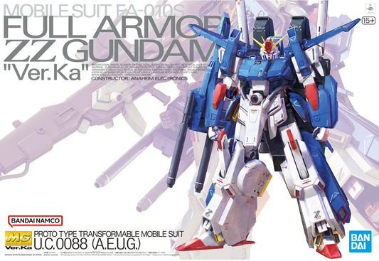 MG FA ZZ Gundam Ver Ka model kit box art