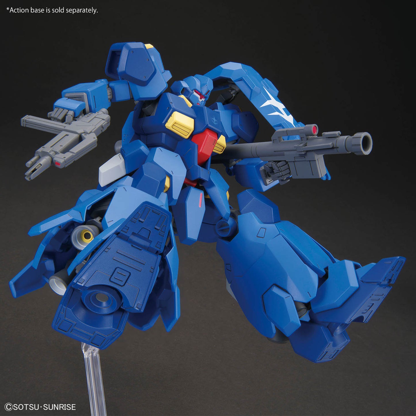 HG Gustav Karl Type-00 assembled model kit aerial pose with bazooka
