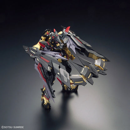 RG Astray Gold Frame Amatsu Mina Gundam model kit action pose 1