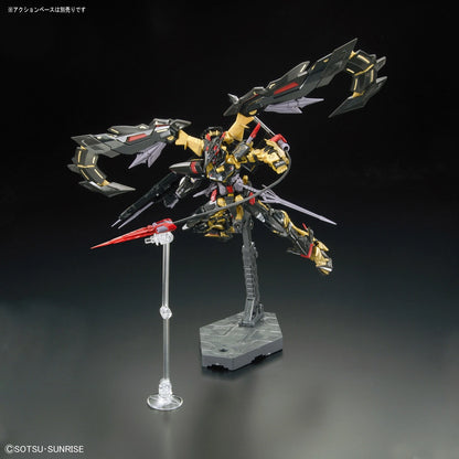 RG Astray Gold Frame Amatsu Mina Gundam model kit action pose 4