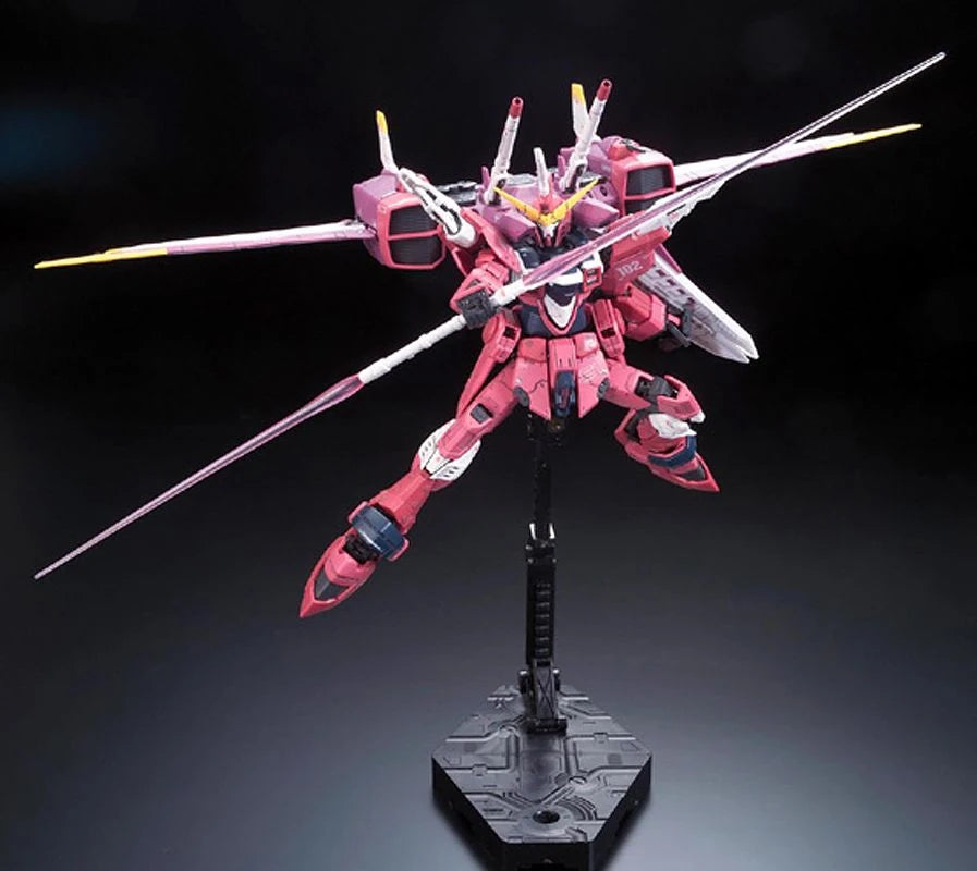 RG Justice Gundam model kit with combined beam saber