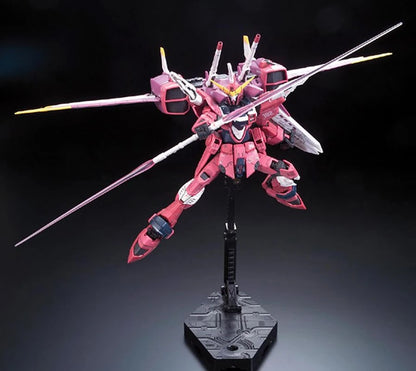 RG Justice Gundam model kit with combined beam saber