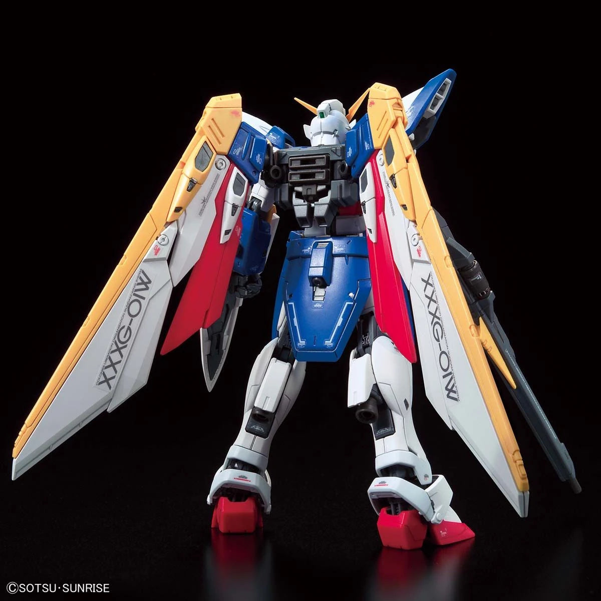RG Wing Gundam model kit back view