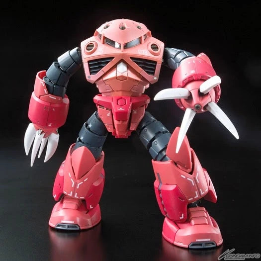 RG Char's Z'Gok Gundam model kit with 4 claw arms
