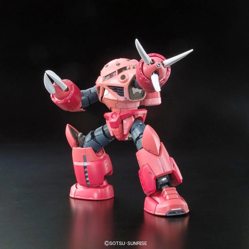 RG Char's Z'Gok Gundam model kit attack pose 2