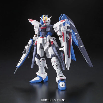 RG Freedom Gundam model kit front view