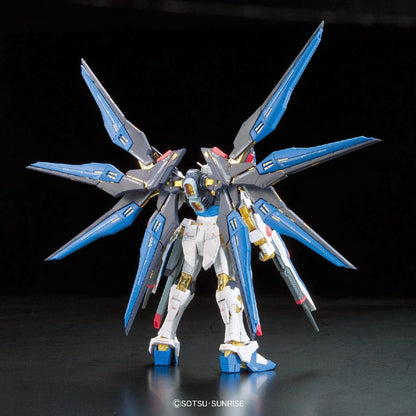 RG Strike Freedom Gundam model kit back view