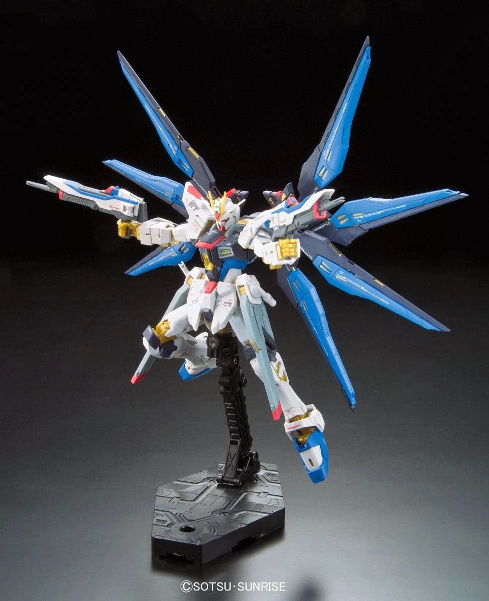 RG Strike Freedom Gundam model kit dual beam rifle
