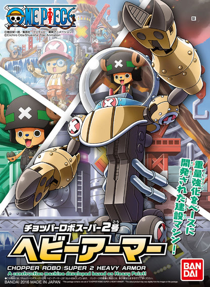 Chopper Robo Super 1-5, Bandai One Piece model kit bundle
