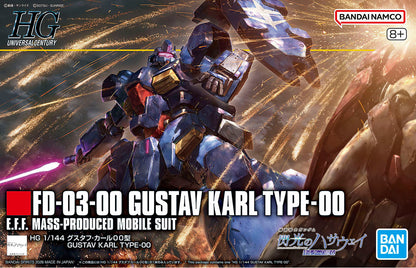 HG Gustav Karl Type-00 model kit box art