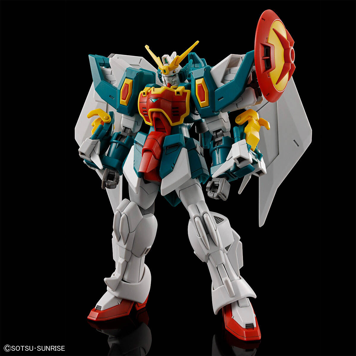 HGAC Altron Gundam assembled model kit front view