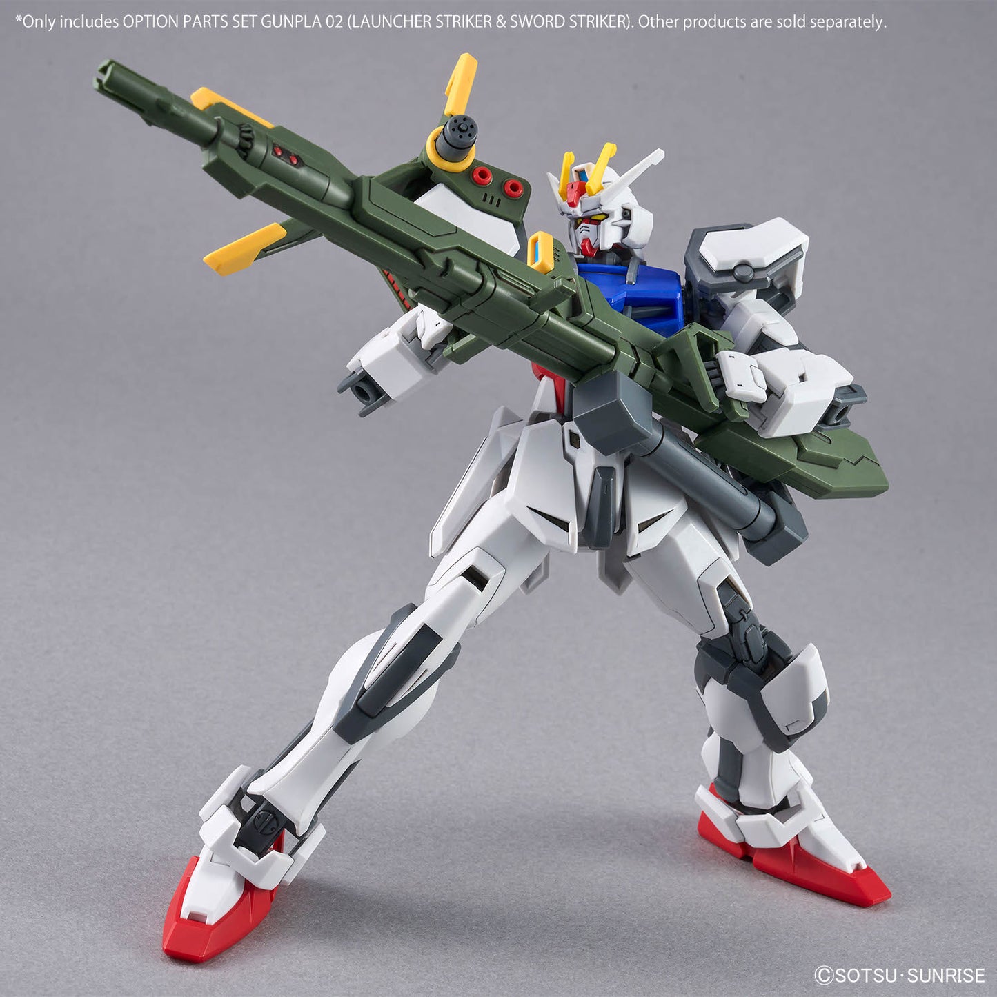 Option Parts Set Gunpla 02 Launcher and Sword Striker model kit 1/144