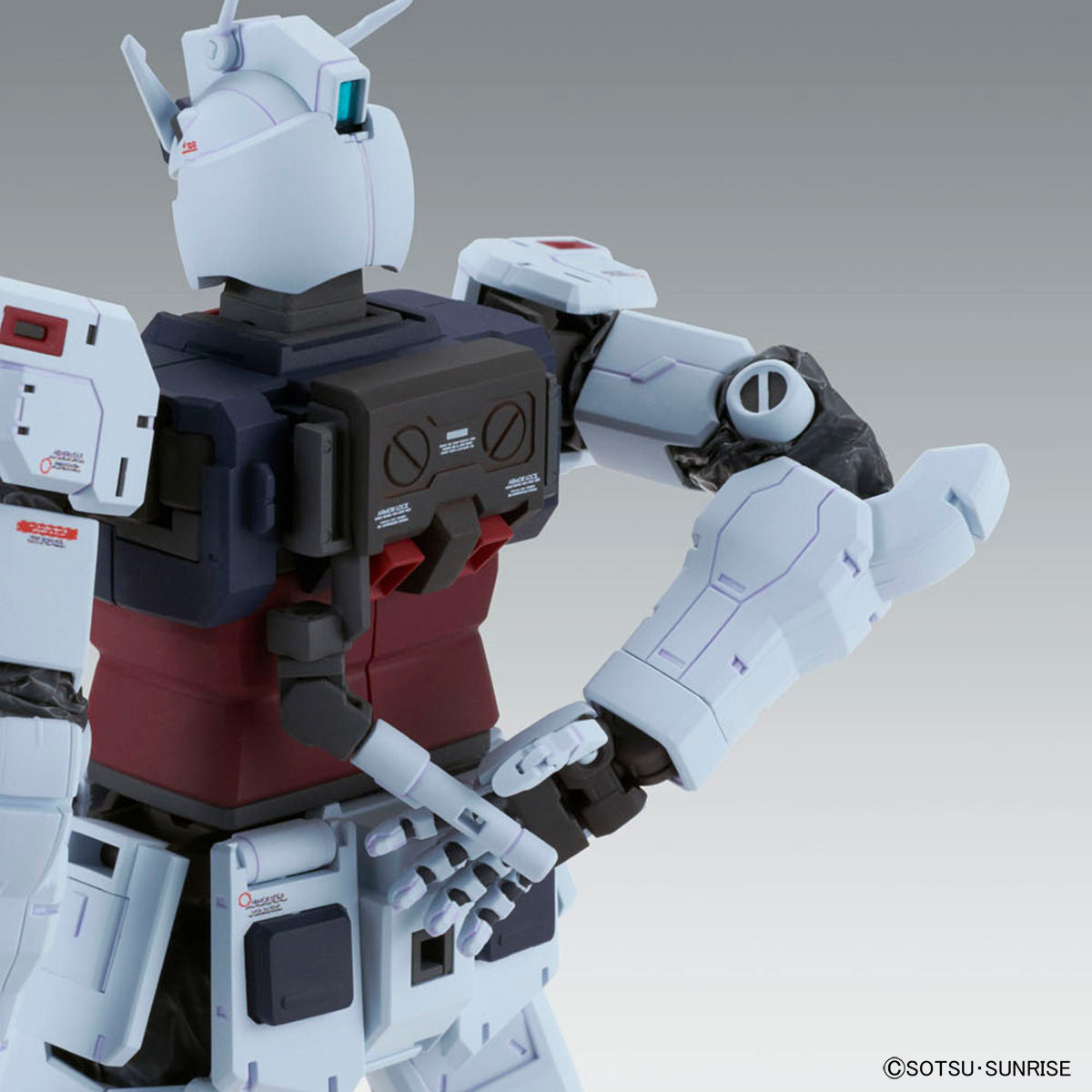 MG Full Armor Gundam Thunderbolt model kit beam saber action pose