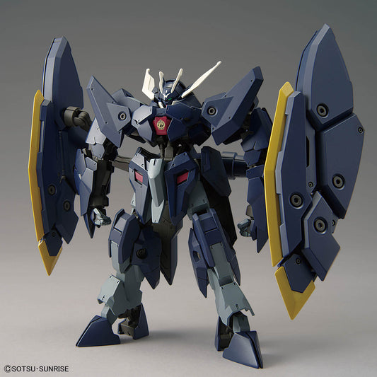 HG Gundam Zagan assembled model kit front view