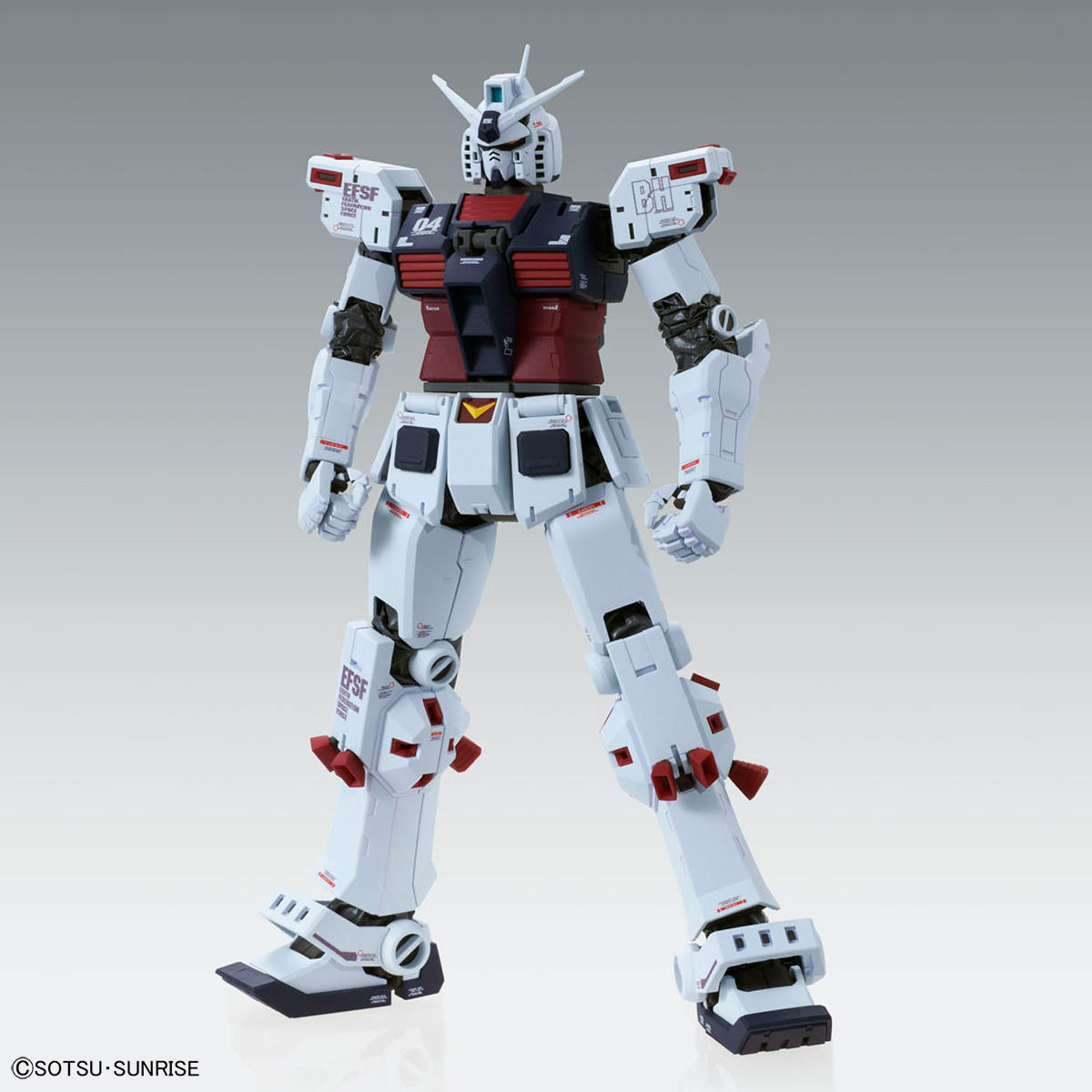 MG Full Armor Gundam Thunderbolt model kit with armour removed